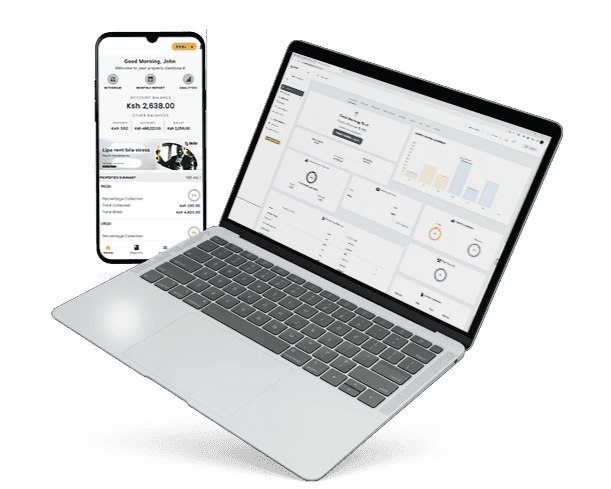 pc and phone displaying silqu dashboard